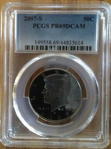 2007年 S クラッド ケネディ ハーフダラー PCGS PR69DCAM 送料無料