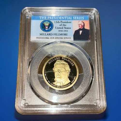 2010-S $1 Millard Filmore PCGS PR69 DCAM 大統領ドル コイン フォトラベル US-