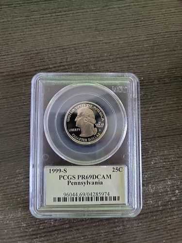 PR69 DCAM 1999-S ペンシルベニア クォーター PCGS