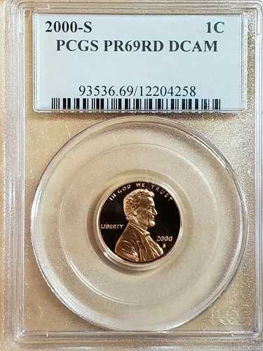 2000 S リンカーン記念館 プルーフセント PCGS PR69RD DCAM 4258
