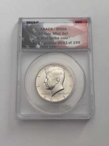 2019-P ケネディ ハーフダラー NGC MS68 30,030円