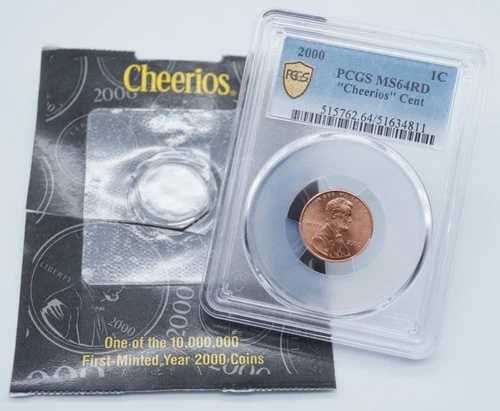2000年 リンカーン記念館 1セント チェリオス セント PCGS MS64RD COA付き - U2401