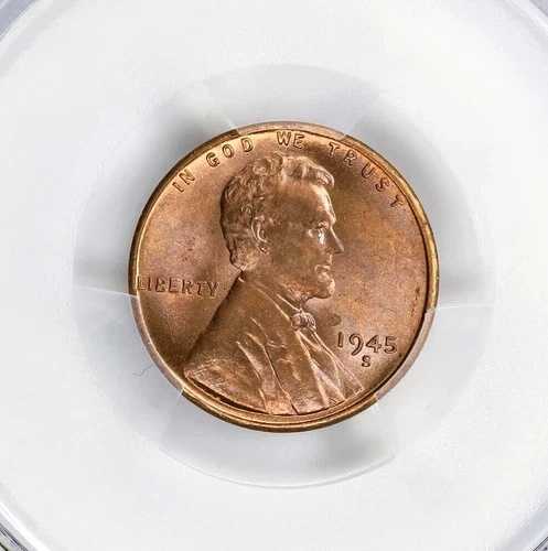 1945-S リンカーン セント PCGS MS66RB