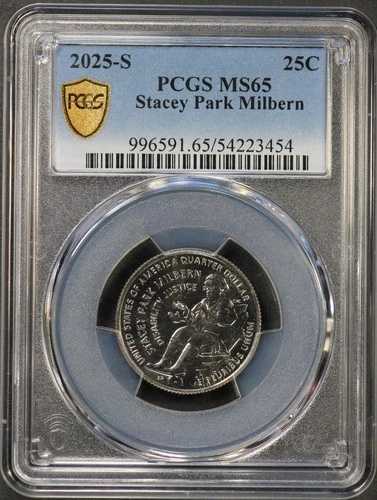 2025-S PCGS ステイシーパーク ミルバーン MS65 MS-65 ビジネスストライク トゥルービュー付き 28,875円