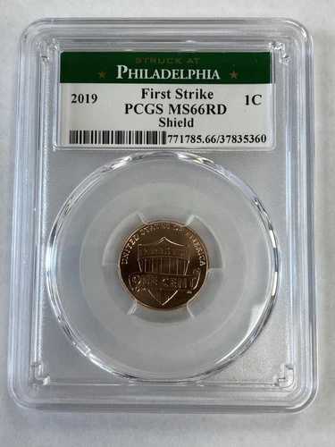 2019年シールドセント PCGS MS66RD スペシャル フィラデルフィアラベル ファーストストライク