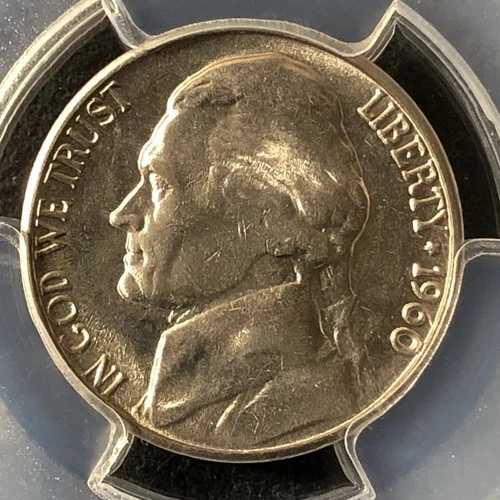 1960-D 5C ジェファーソン ニッケル PCGS MS65 36337618