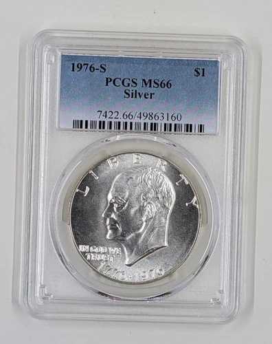 1976年サンフランシスコ・アイゼンハワー・ドル 1ドル PCGS MS66