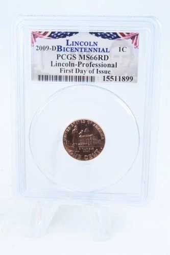 2009年-D PCGS MS66RD リンカーン - プロフェッショナル FDOI セント ビジネス ストライク 1C-