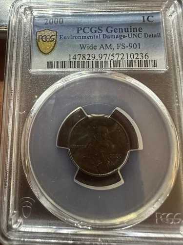 2000年 1C ワイド AM FS-901 PCGS 純正ペニー