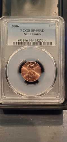 素晴らしい！2006年 PCGS SP69RD リンカーン セント