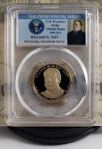 2013-S 大統領シリーズ ドル ? ウィリアム・H・タフト - PCGS PR70DCAM - 最高額！6578