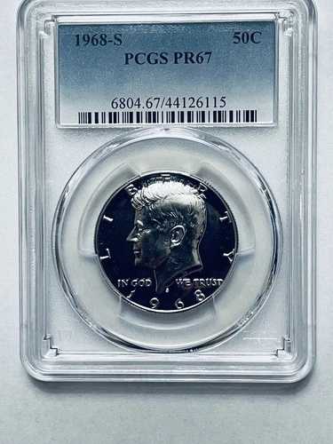 1968-S ケネディ ハーフダラー PCGS PR67