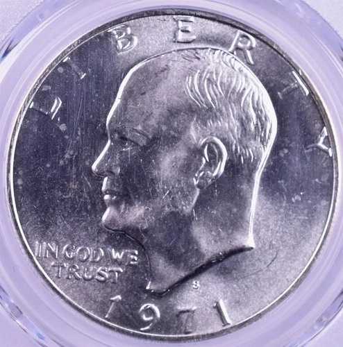 1971-S アイゼンハワー銀貨 - PCGS MS66