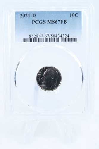 2021-D PCGS MS67FB ルーズベルト ダイム ビジネス ストライク 10セント