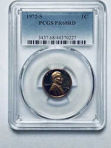 1972-S リンカーン記念館リバースセント PCGS PR68RD