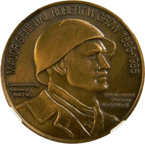 1985年 ロバート・W・グロウ少将メダル NGC MS 65 (16-7) 45,540円