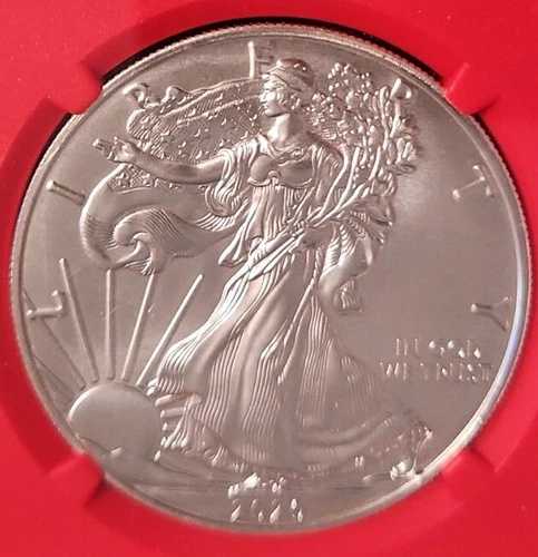 2020年 緊急生産 アメリカン・シルバー・イーグル NGC MS70 早期リリース
