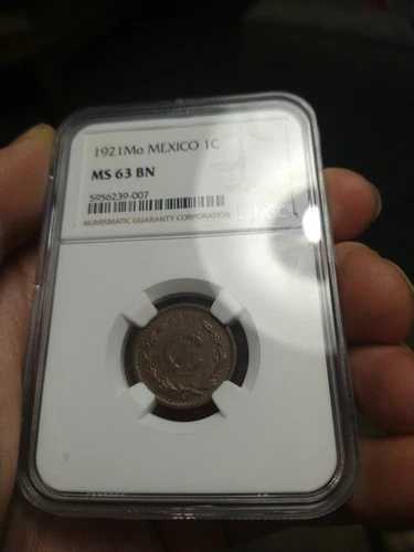 メキシコ 1921年 センタボ NGC MS63