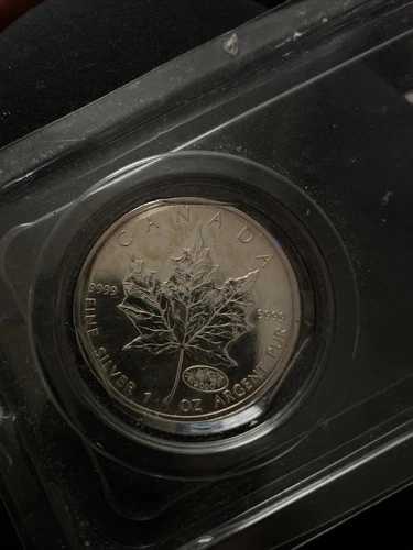 MS69 2000年 カナダ 5ドル銀貨 花火 プライベート メープルリーフ NGC カナダラベル
