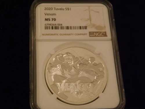 2020年 $1 ヴェノム NGC MS 70