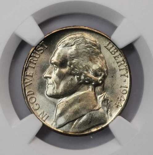 1944-S ジェファーソンニッケル NGC MS65FS
