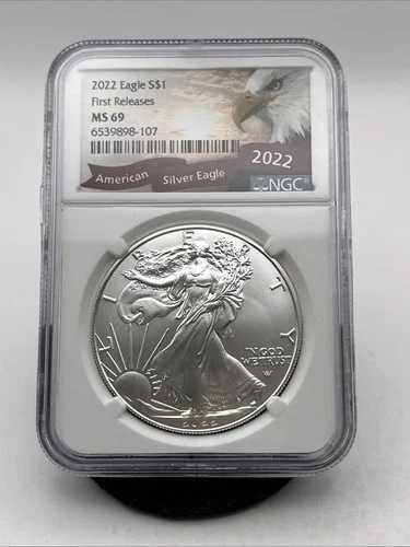 2022年イーグルS$1フィストリリースNGC MS 69