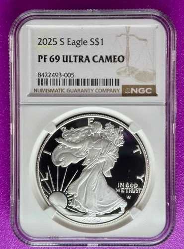 2025年 南米シルバーイーグル NGC PF69 UC ASE (005)