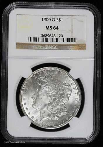 1900-O 1ドル モルガン銀貨 NGC MS 64 | 未流通 UNC BU