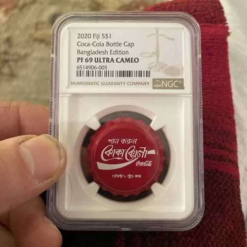 2020 コカ・コーラ ボトルキャップ バングラデシュ版 NGC PF69 ウルトラカム