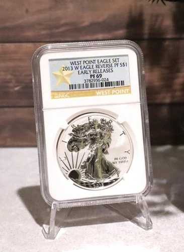 2013-W NGC PF69 リバースプルーフ シルバーイーグル アーリーリリース - 3782936-024