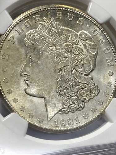 1921-S 1ドル モルガン銀貨 NGC MS63 商品番号 9895