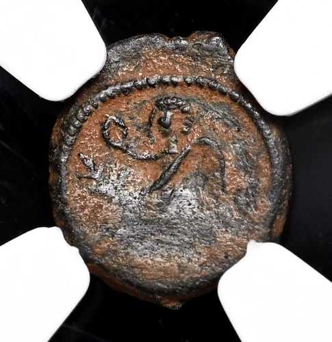ローマ帝国。レオ 1 世、西暦 457 ～ 474 年。 ? Nummus、レアビクトリータイプ、NGC Fine 46,200円