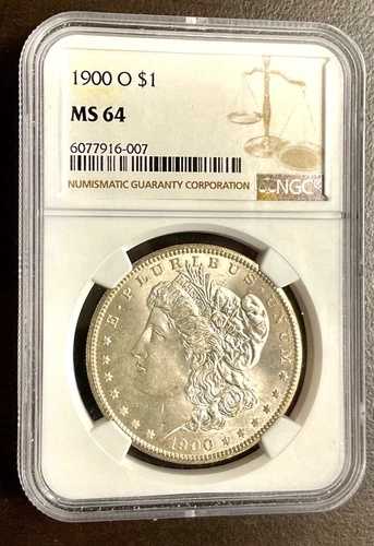 1900 0 モーガン シルバー ドル VAM-2A1 R5 NGC MS 64