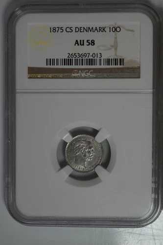 10 ?re 1875 NGC AU58-