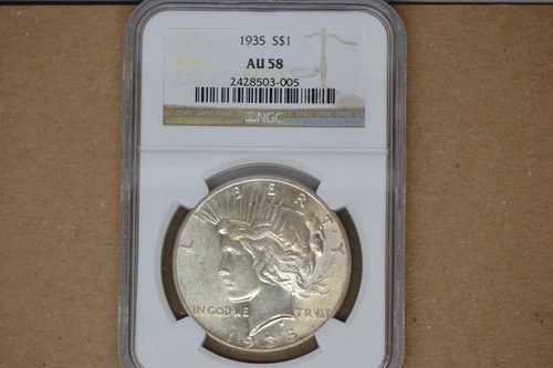 1935年ピースドル - NGC AU-58 46,200円