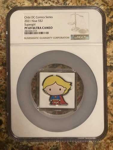 2021年 チビコイン - DCコミックスシリーズ：スーパーガール - NGC PF69