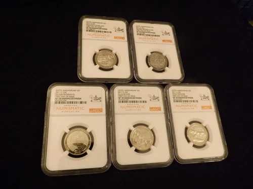 2017-S クォーターコイン 5枚セット 強化版 NGC SP 70|WORLD RESOURCE【QUEEN店】