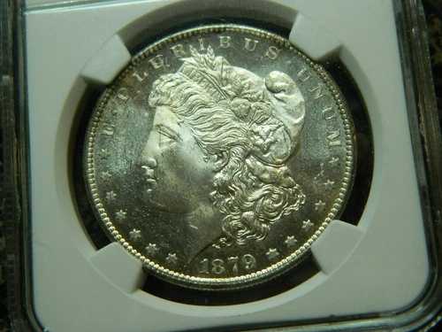 1879 S モルガン・ダラー NGC MS 63 VSS VAM 151 (ダブルキャップ) (ロット番号 15-14)