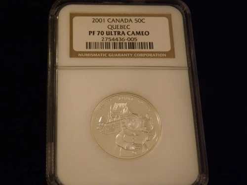 2001 50 C ケベック カナダ NGC PF 70