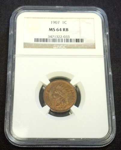 1907年 インディアンセント NGC MS64 RB. 値下げ 10/29/25 (2731)|WORLD RESOURCE【QUEEN店】