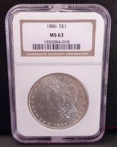 1886年モルガン銀貨 NGC MS 63|WORLD RESOURCE【QUEEN店】