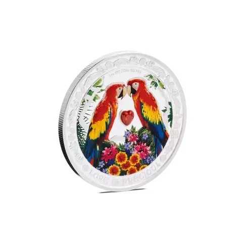 愛は尊い - コンゴウインコ - 1オンス銀貨｜WORLD RESOURCE【QUEEN店】 46,860円