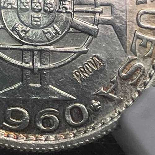 ポルトガル モザンビーク 10 エスクード 1960 シルバー パターン PROVA KM #Pr42 NGC UNC