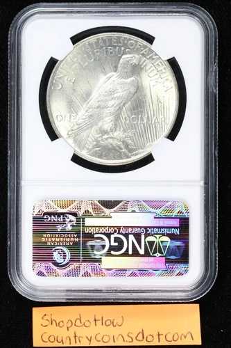 1922年 ピースダラー VAM-4 トップ100 NGC MS 63 3XIN