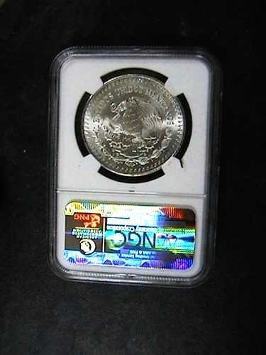 1982年 メキシコ シルバー リベルタッド 1 オンザ NGC MS 65 美しい宝石 初年度 48,840円