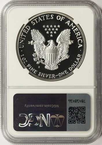 1988-S プルーフ $1 アメリカン シルバー イーグル NGC PF69 ウルトラ カメオ