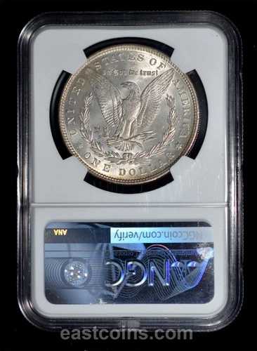 NGC MS62 1887年 モルガン・ダラー - トーン