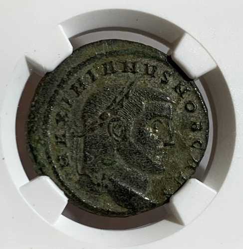 ガレリウスのフォリス（紀元305-311年）NGC古代認定ローマ青銅