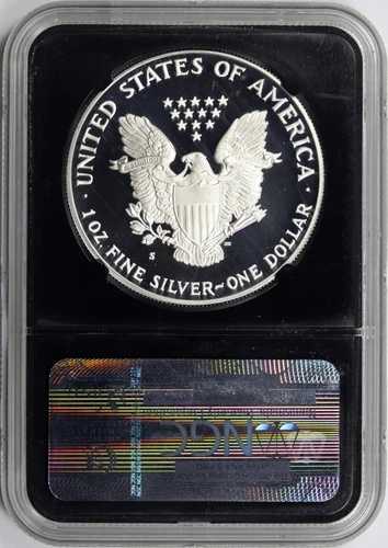 1992-S プルーフ $1 アメリカン シルバー イーグル NGC レトロ PF69UCAM 25周年記念ラベル