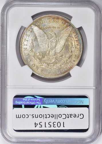 1878-S モルガン銀貨 NGC MS-61